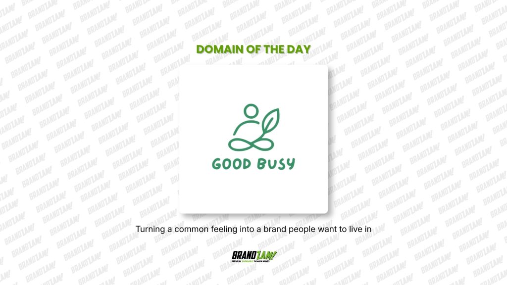 Domain of the Day: GoodBusy.com 15 Domain of the Day list blog 6