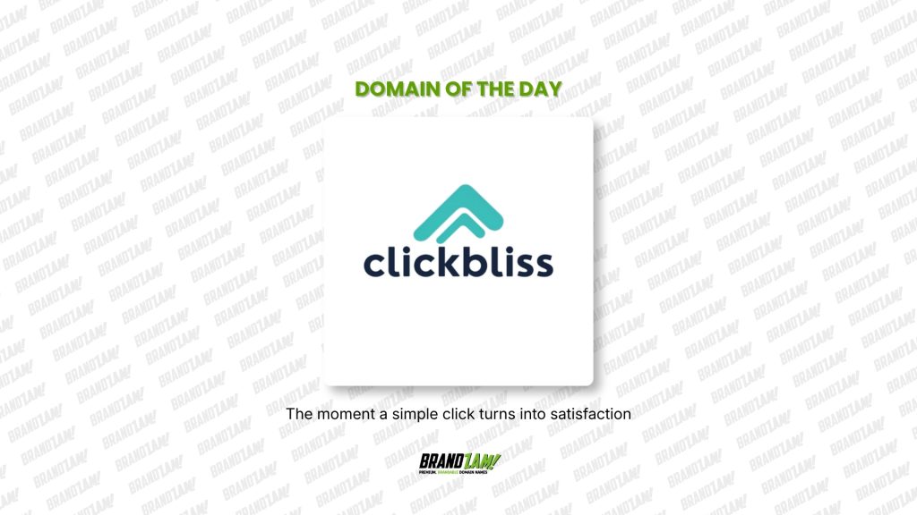 Domain of the Day: ClickBliss.com 25 Domain of the Day list blog 16