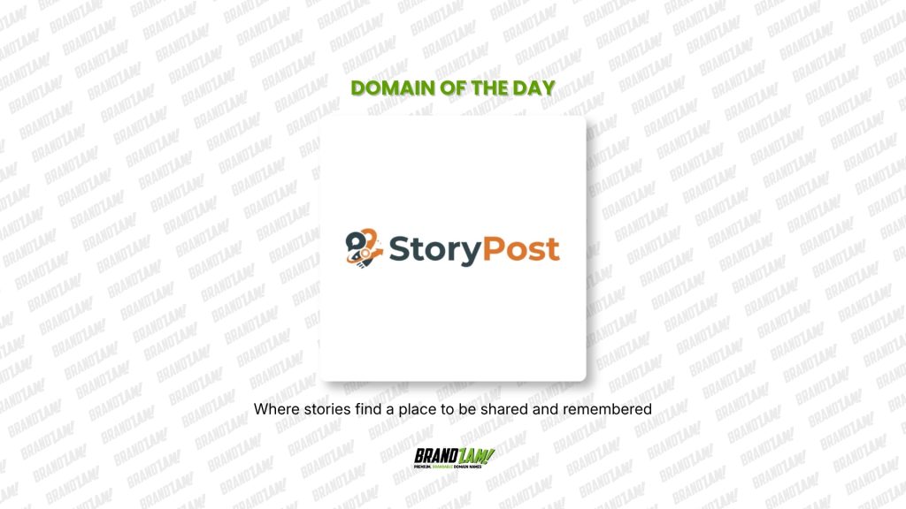 Domain of the Day: StoryPost.com 27 Domain of the Day list blog 18