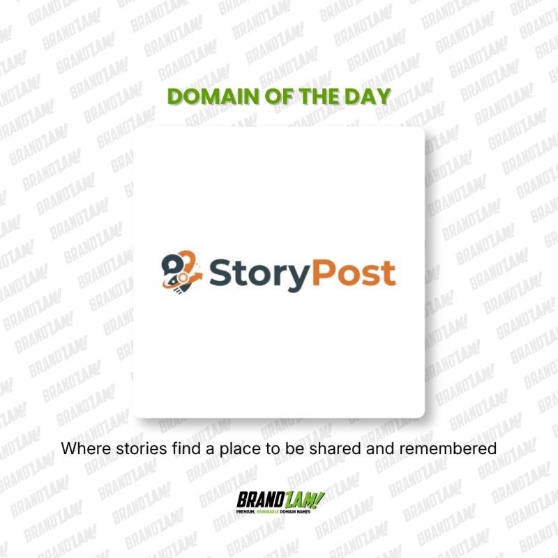 StoryPost.com premium media content domain asset - BrandZam