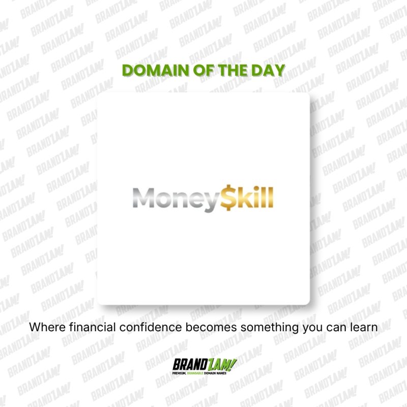 MoneySkill.com premium fintech domain asset - BrandZam