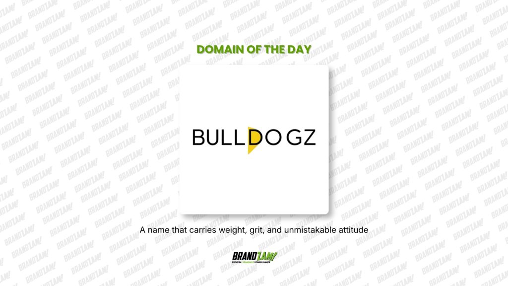 Domain of the Day: Bulldogz.com 34 Bulldogz.com premium domain asset - BrandZam