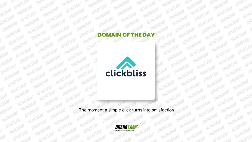 Domain of the Day: ClickBliss.com 25 Domain of the Day list blog 5