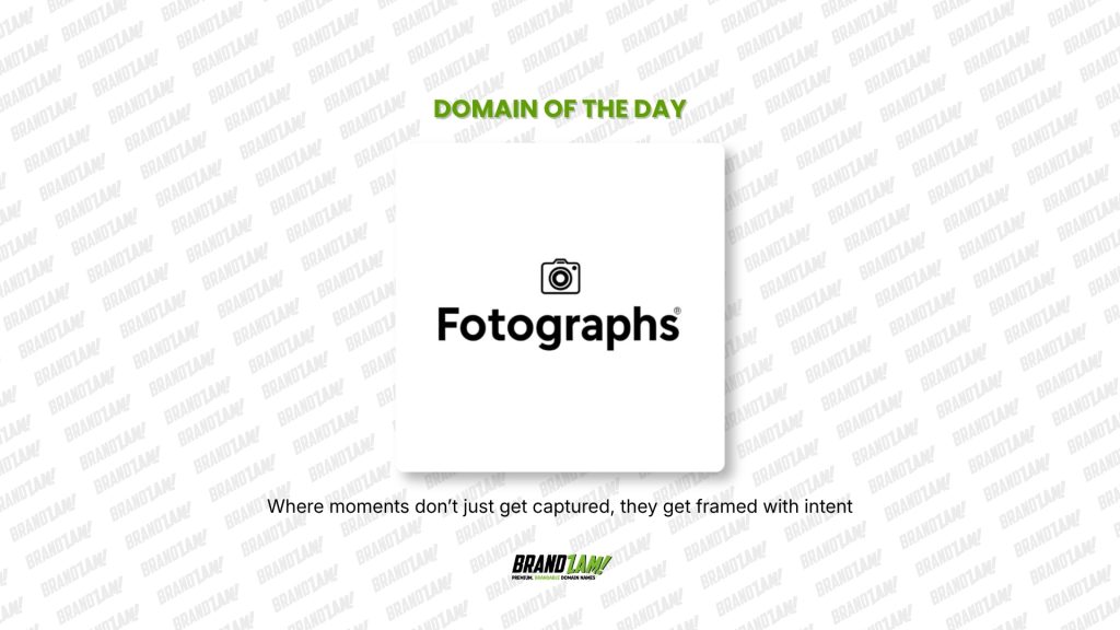Domain of the Day: Fotographs.com 39 Fotographs.com premium domain asset - BrandZam