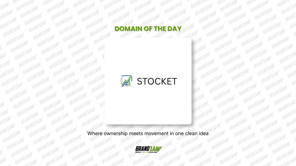 Domain of the Day: Stocket.com 37 Stocket.com premium domain asset - BrandZam
